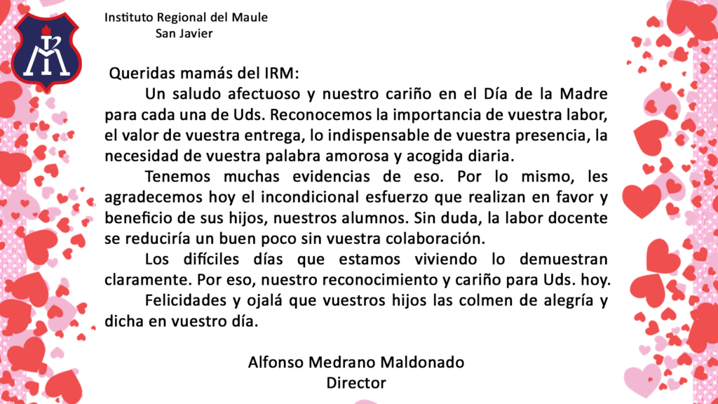 saludo director